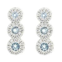 Orecchini Urania Preziosi Donna in Argento Zircone E2500ACQ - E2500ACQ